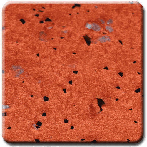 Epoxy flooring Liquid Minerals Bronze garage floor coating color sample