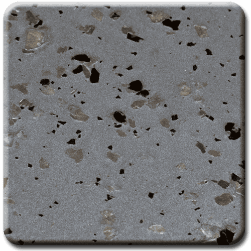 Epoxy flooring Liquid Minerals Gray garage floor coating color sample