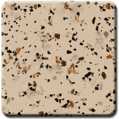 Epoxy flooring Stone Silicate MPVA-002 garage floor coating color sample