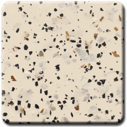 Epoxy flooring Stone Silicate MPVA-011 garage floor coating color sample